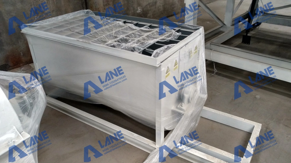 phosphate crusher and mixer for MAP fertilizer