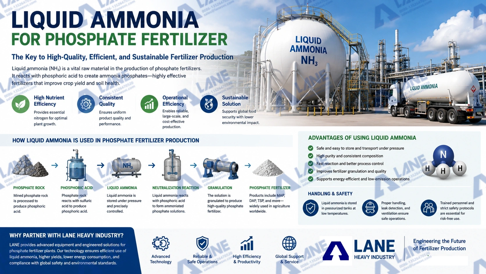 Is Liquid Ammonia for Phosphate Fertilizer the Key to Lowering Production Costs?