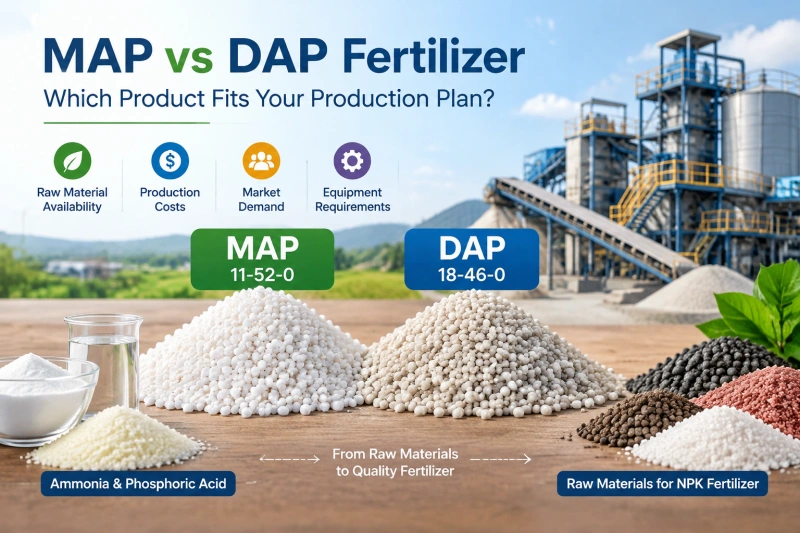 MAP vs DAP Fertilizer: How to Choose the Right Production Plan